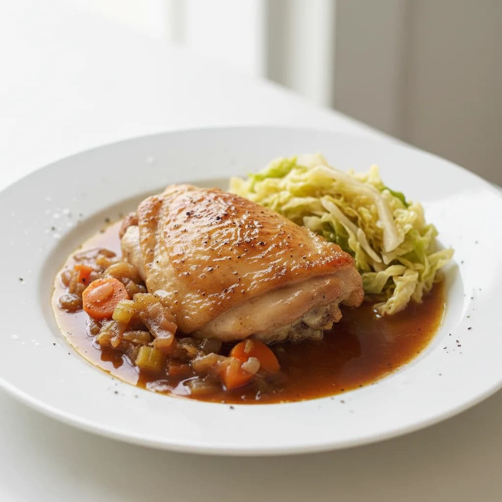 Franconian Beer Braised Chicken